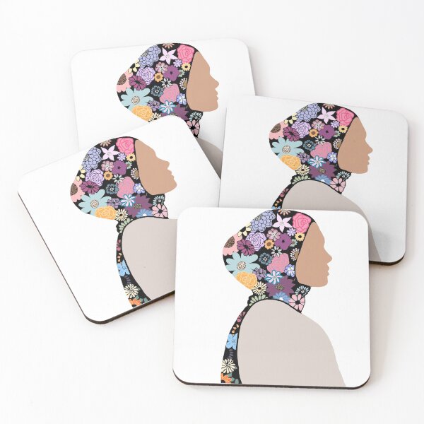 Artikelvorschau, Blume Hijab Stickie entworfen und verkauft von MahasStickies.