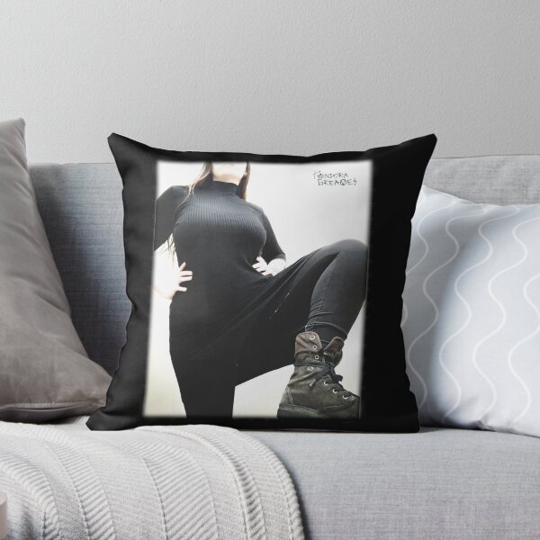 Bow to Miss Greaves Throw Pillow
