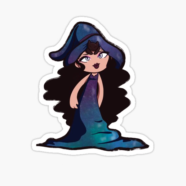 Galaxy Witch Sticker