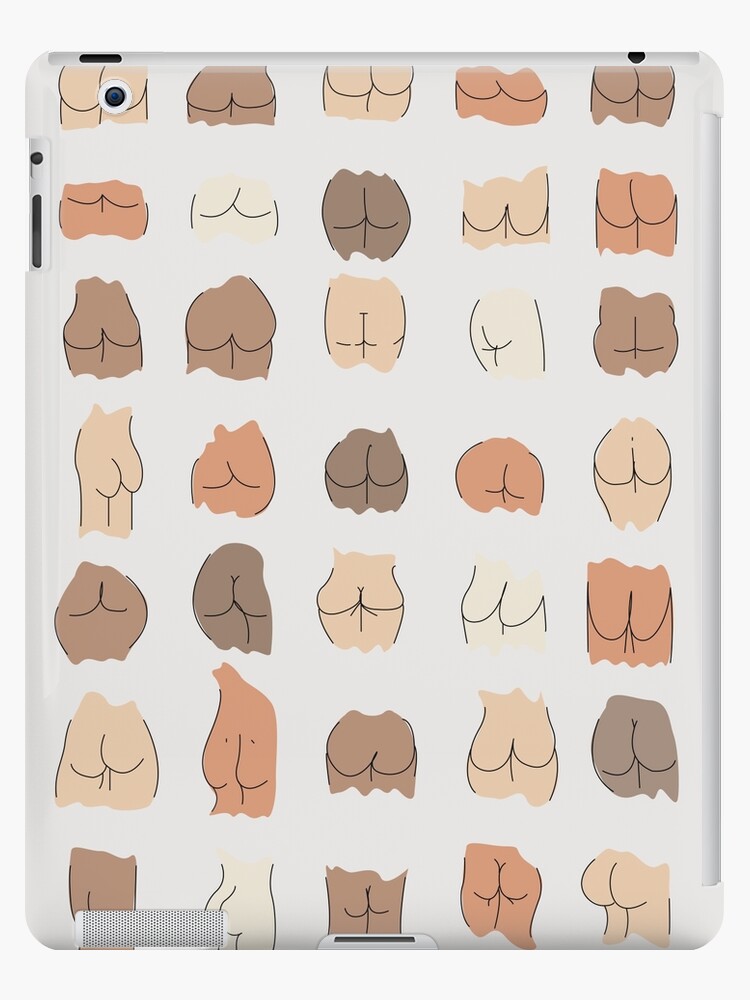 Shades of Bums - Colour Butts - Minimalist iPad Case & Skin for Sale by  artswag