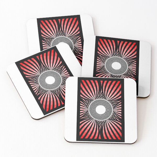 Item preview, Center Rosette Mandala (red) designed and sold by Ludogorek.