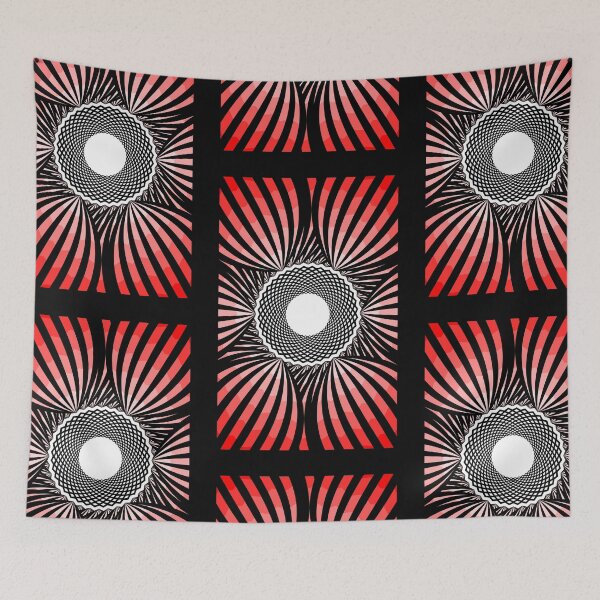 Item preview, Center Rosette Mandala (red) designed and sold by Ludogorek.