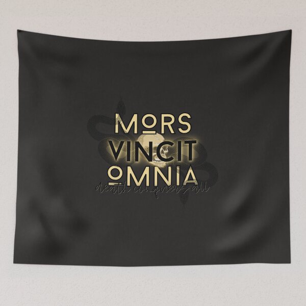 Item preview, Mors Vincit Omnia designed and sold by thecaitycat.
