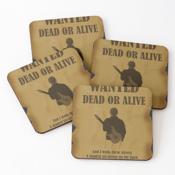 Item preview, Wanted Dead or Alive designed and sold by raf-studio.