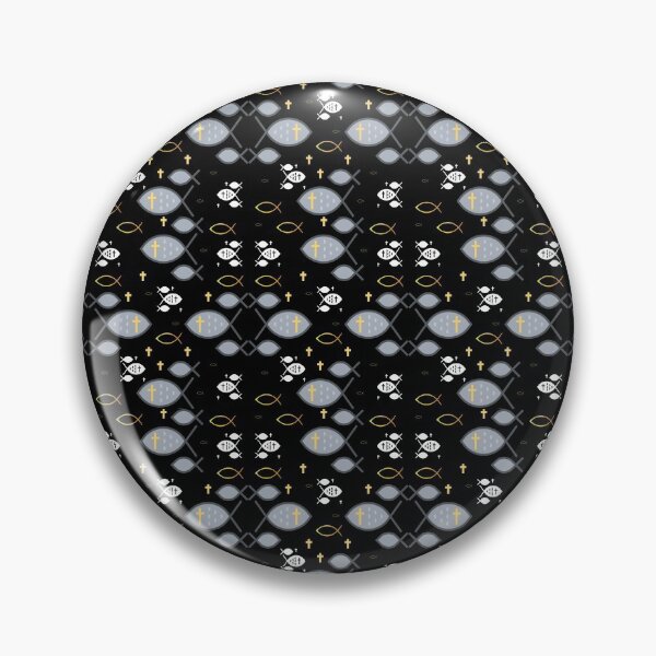 Item preview, Christian Ichthys (Fish) Pattern designed and sold by DiverseMerch.