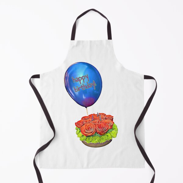 Item preview, Balloon Flower Birthday Cake designed and sold by deboraeastcott.