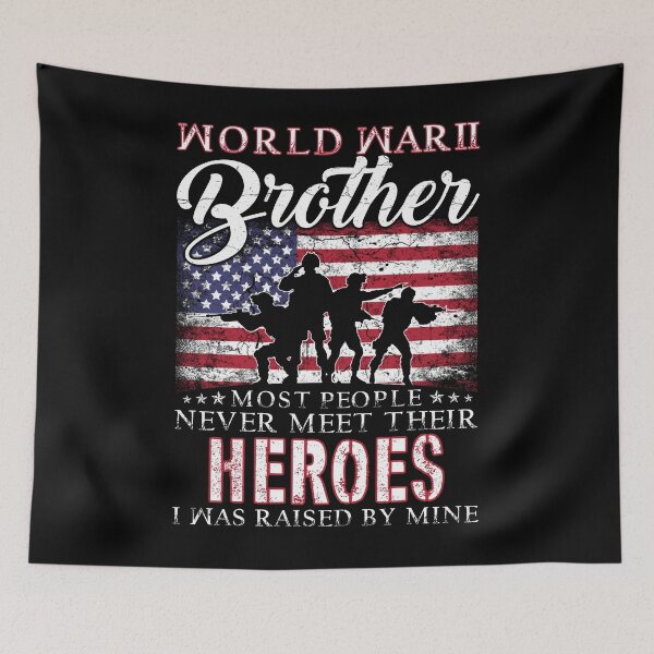 Item preview, World War II Veteran Brother - US Military Vet Family Gift designed and sold by TimoJohnson78.