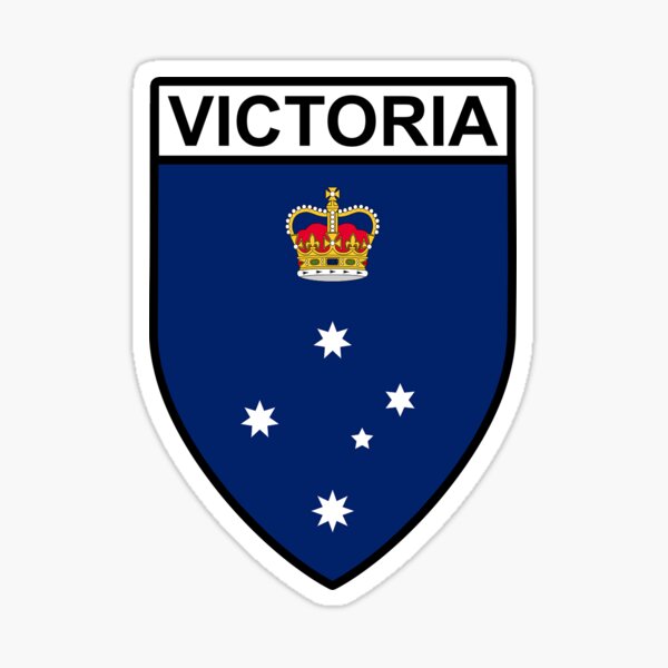 Item preview, Victoria Flag Gifts, Masks, Stickers & Products (GF) designed and sold by mpodger.