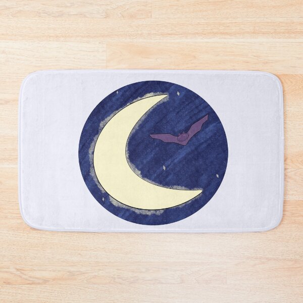 Item preview, The Bat loves The Moon designed and sold by DrawingBasic.