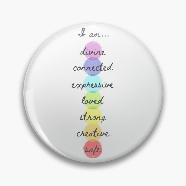 Item preview, I am...Chakras designed and sold by TheStudioBee.