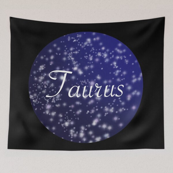 Item preview, Taurus Star Sign, Starry Zodiac Circle designed and sold by ToriaScarlett.