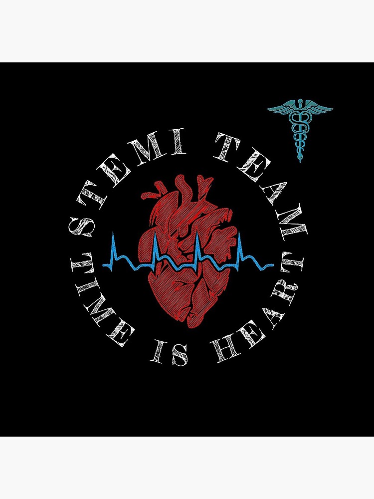 "Cardiology Cardiac Cath Lab STEMI Team Heart Attack Response Team" Pin