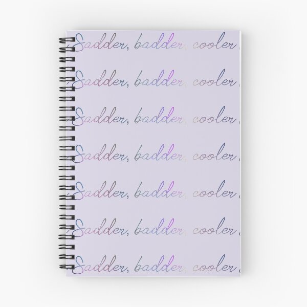 Item preview, Sadder, badder, cooler designed and sold by TurtleduckDes.