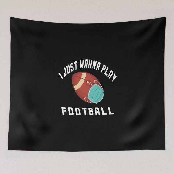 Item preview, I Just Wanna Play football designed and sold by alikassi.