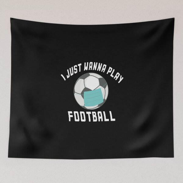 Item preview, I Just Wanna Play football designed and sold by alikassi.