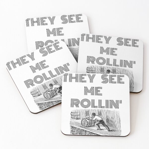 Item preview, They see me rollin, livelihood merch designed and sold by Wanderers'  Arcadia.