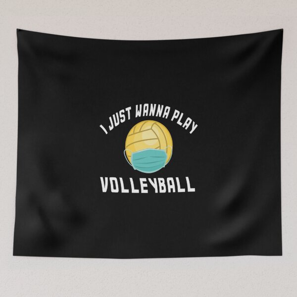 Item preview, I Just Wanna Play Volleyball designed and sold by alikassi.