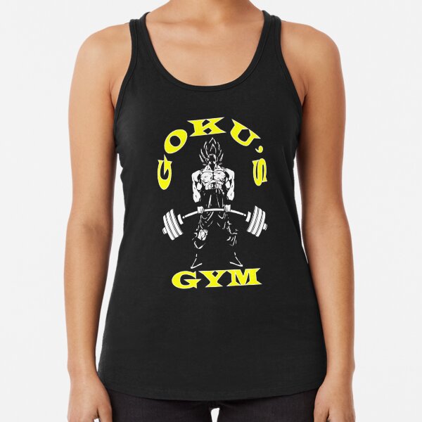 Goku s Gym - Deadlift Racerback Tank Top