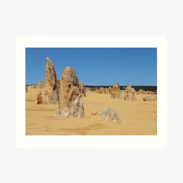 The Pinnacles, Western Australia Art Print