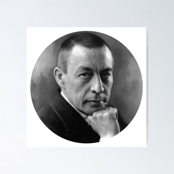 Vista previa del artículo con la obra «Rachmaninoff», diseñado y vendido por Jordbord.