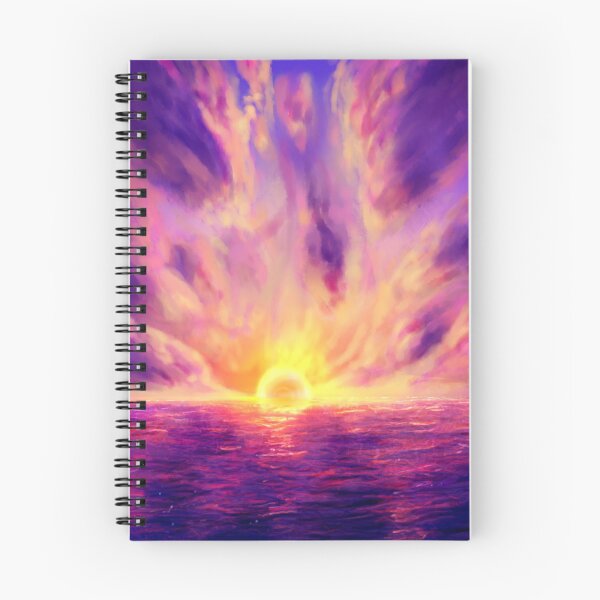 Item preview, Cielo del atardecer designed and sold by Henyoki.