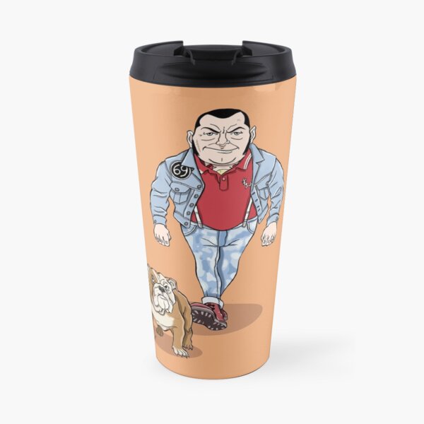 Skinhead Bull Terrier Travel Mug