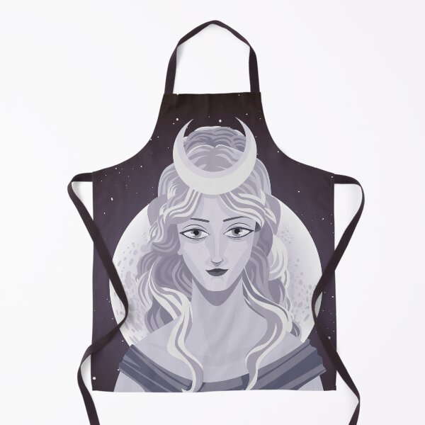 Item preview, selene luna greek mythology goddess of the moon designed and sold by matintheworld ( delcarmat ).