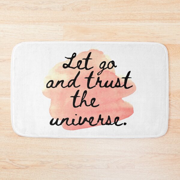 Item preview, Let Go and Trust the Universe designed and sold by TheStudioBee.