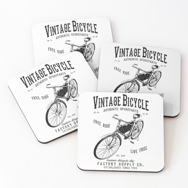 Item preview, Vintage Bicycle. Authentic Spare Parts. Free Ride. Live Free. designed and sold by wkyip79.