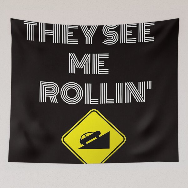 Item preview, They see me rollin, livelihood merch designed and sold by Wanderers'  Arcadia.