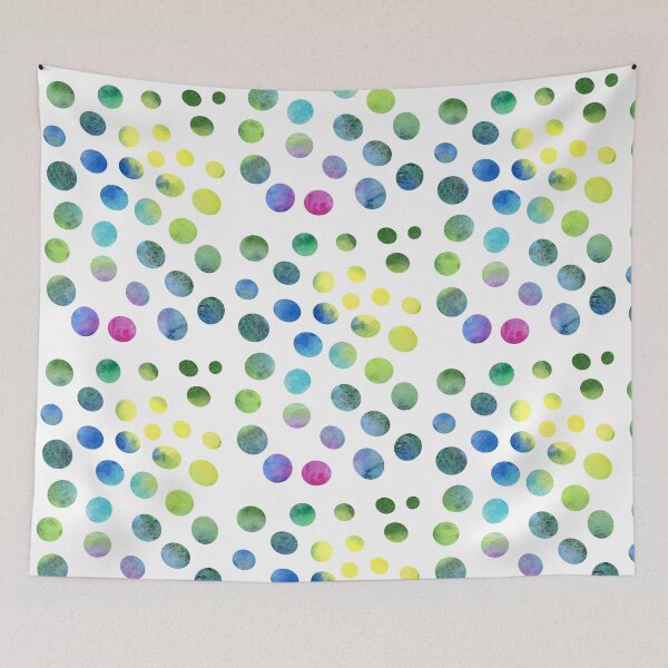 Item preview,  Multicolored circles in watercolor. designed and sold by Yovin11.