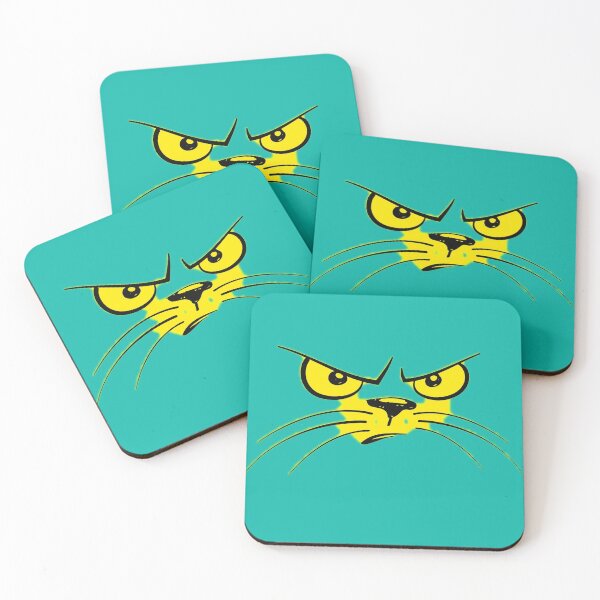 Item preview, Yellow Cat Whiskers Face       designed and sold by joseech.