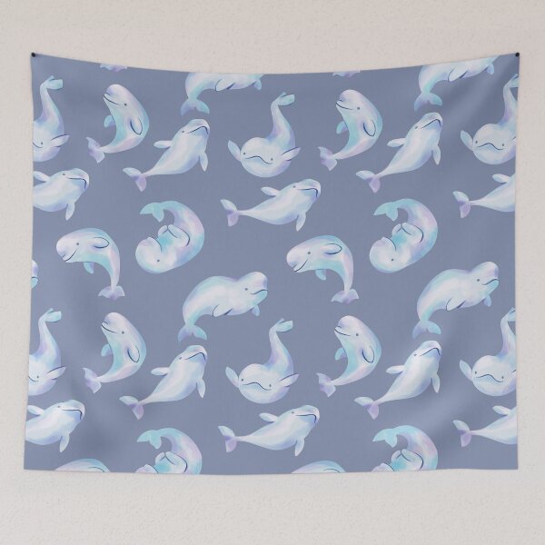 Item preview, Arctic Grey Beluga Whale Swimming Pack designed and sold by SwaDesign.
