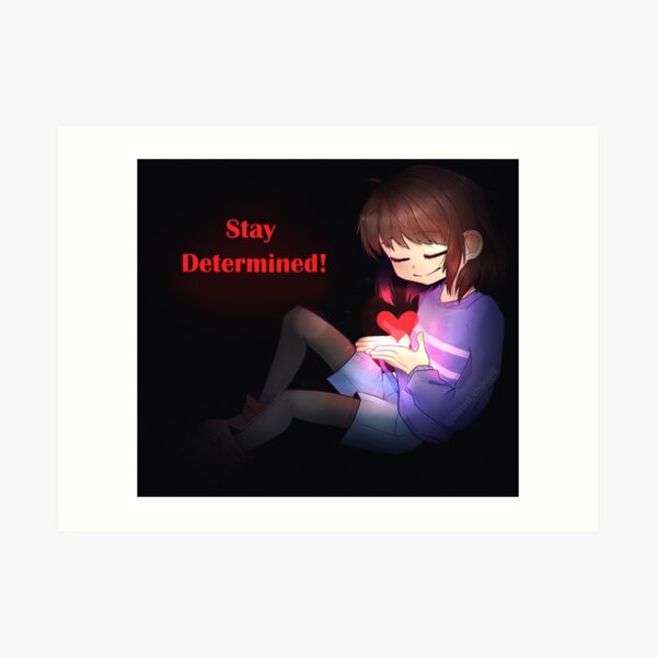 Frisk Undertale Art Prints Redbubble