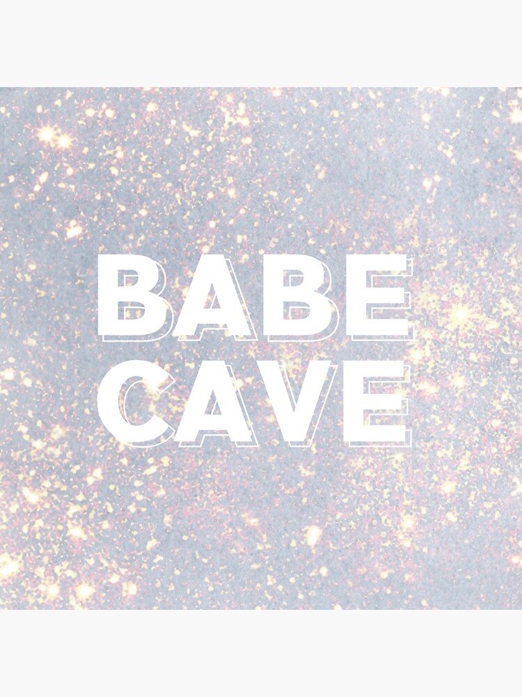 Babe Cave Sticker For Sale By Tapestrysociety Redbubble 3176