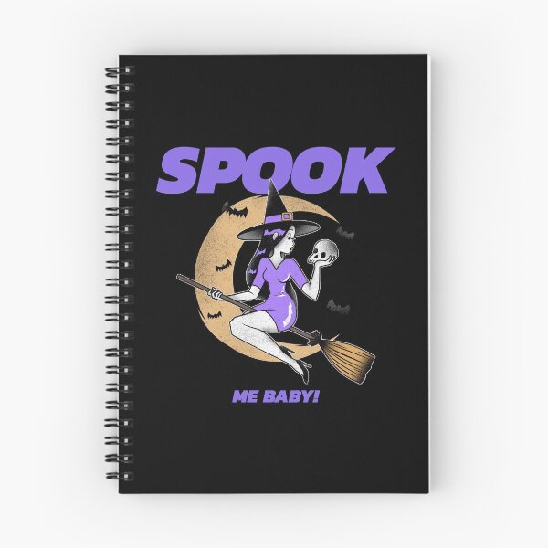 Item preview, Spook Me Baby! | Happy Halloween Holiday | Glamorous Witch with a Skull  designed and sold by Ainbowz-Artwork.