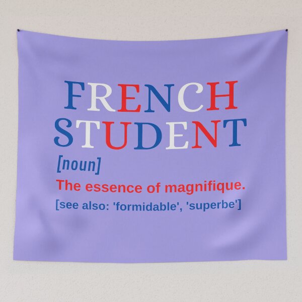 Item preview, French Student Magnifique Magnificent designed and sold by Time4German.