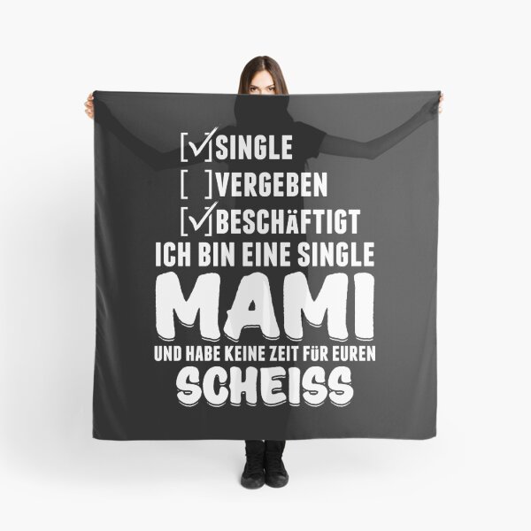 Item preview, Alleinerziehende Mami Mutter Mama Und Habe Keine Zeit Fur Scheiss Muttertag designed and sold by VollLaser.