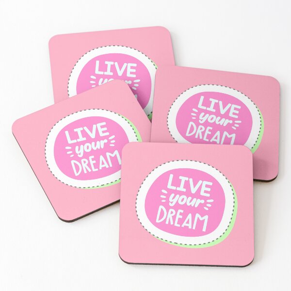 Item preview, Live Your Dream Coloring Pop Art Stylish designed and sold by Art Wear Nation.