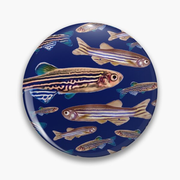 Item preview, Zebrafish Danio Model Organism Genetics Biology Pattern designed and sold by MoPaws.