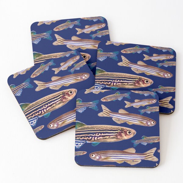 Item preview, Zebrafish Danio Model Organism Genetics Biology Pattern designed and sold by MoPaws.