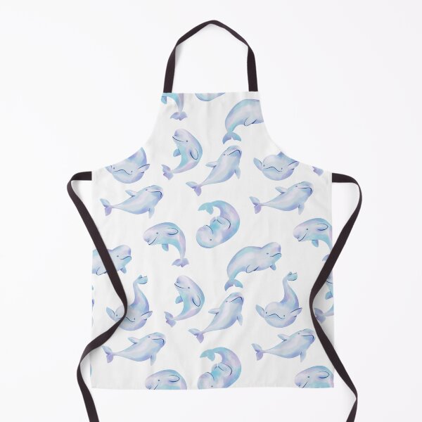 Item preview, White Arctic Beluga Whale Swimming Pack designed and sold by SwaDesign.