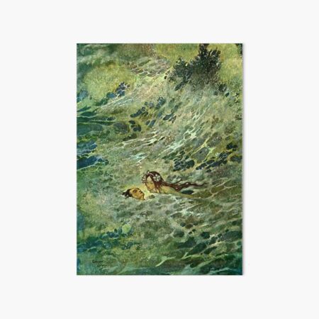 Item preview, “The Mermaid in the Sea” by Edmund Dulac designed and sold by PatricianneK.