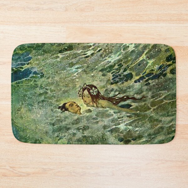 Item preview, “The Mermaid in the Sea” by Edmund Dulac designed and sold by PatricianneK.