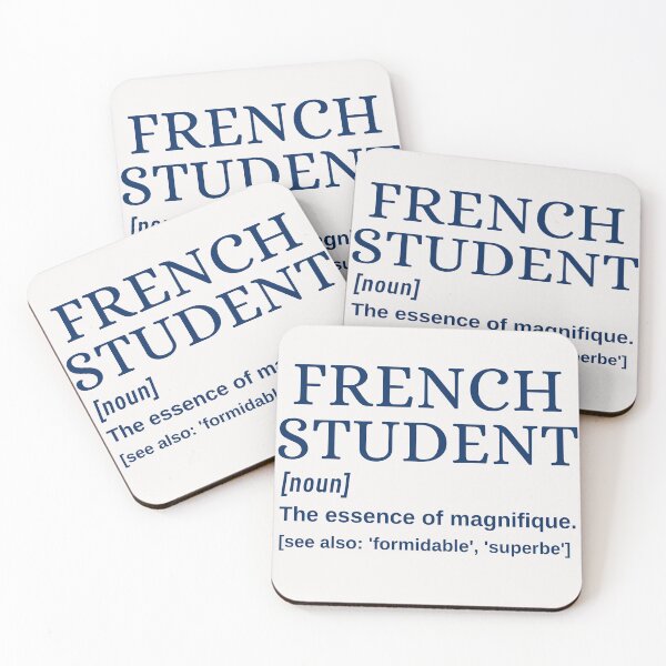 Item preview, French Learner Magnifique Magnificent Student designed and sold by Time4German.