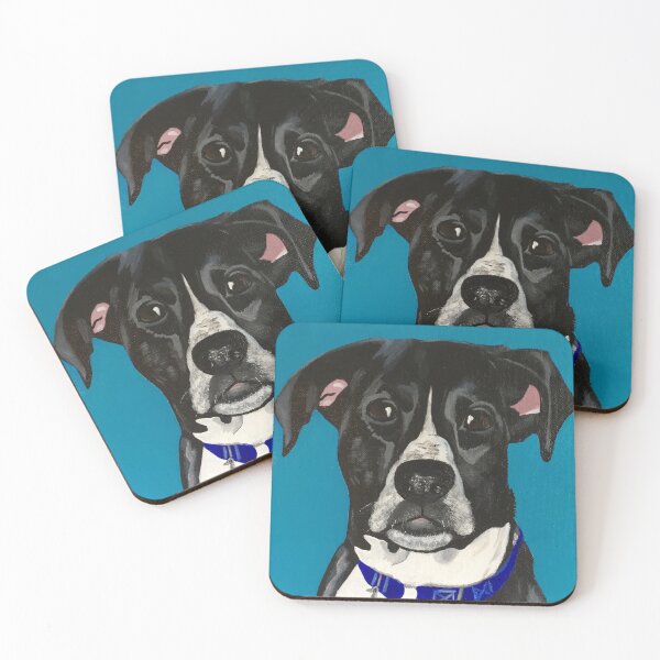 Item preview, Black And White Dog designed and sold by Paddlingtoyou.