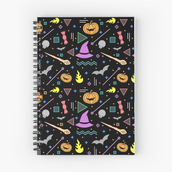 Item preview, Pumpkin Witch Bat Halloween Pattern designed and sold by NicholasForbes.