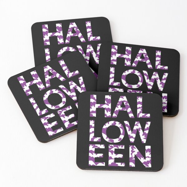 Item preview, Bats on Halloween word designed and sold by ReluctantChickn.