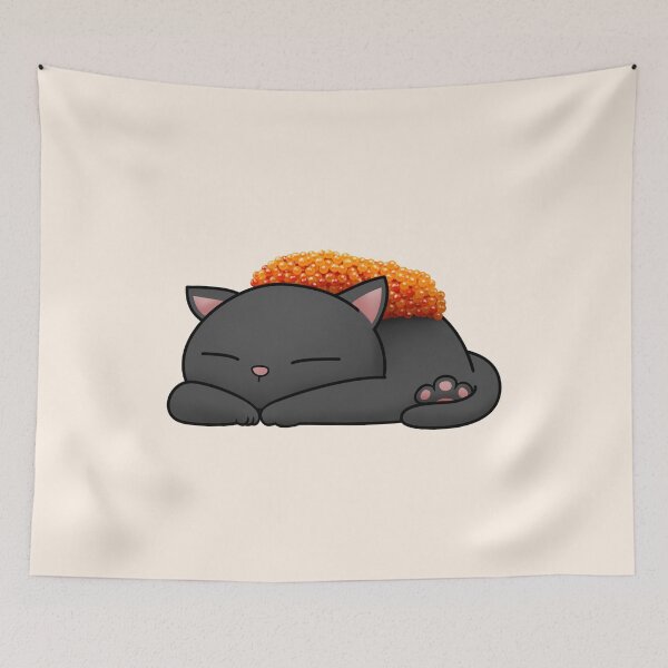 Item preview, Chubby Cat Tobiko Sushi (cat only) designed and sold by Takeda-art.