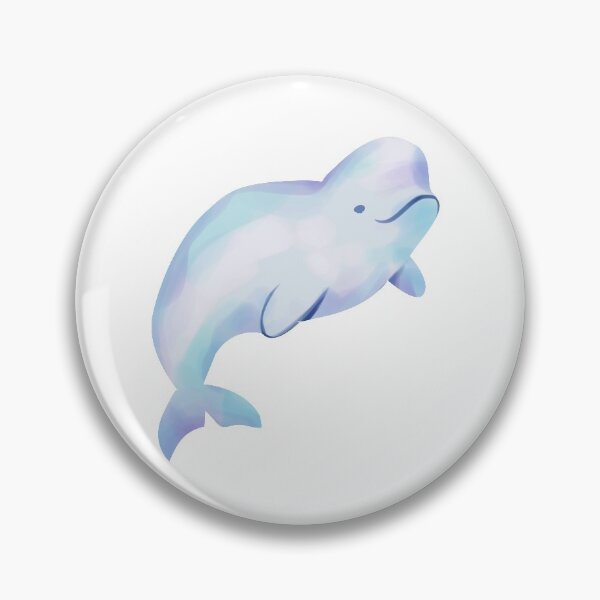 Item preview, Curious Beluga Whale Swimming designed and sold by SwaDesign.